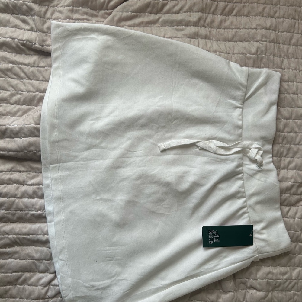 White Mini Skirt